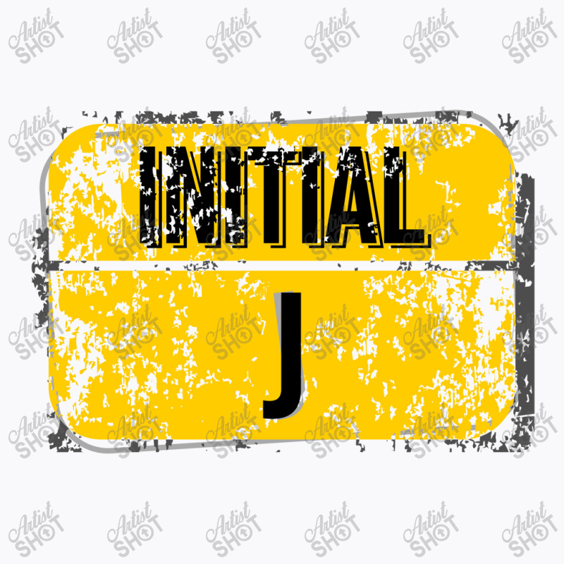 For Initials Or First Letters Of Names Starting With The Letter J T-shirt | Artistshot