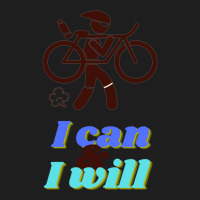 Funny Triathlon  Ironman I Can Amp I Will Classic T-shirt | Artistshot