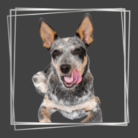 My Blue Heeler Australian Cattle Dog Silver Vintage T-shirt | Artistshot