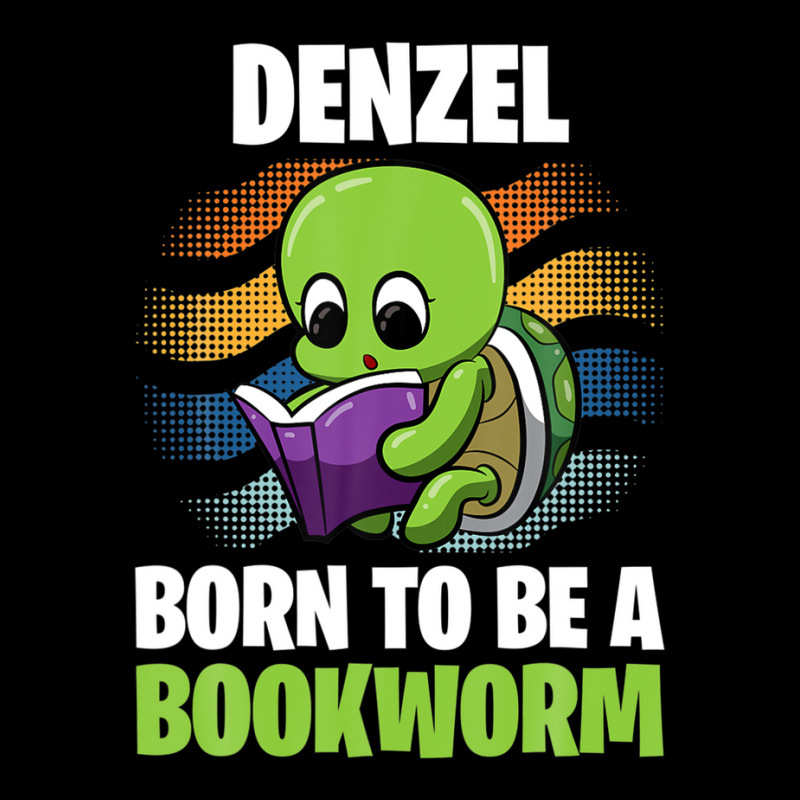 Denzel - Born To Be A Bookworm - Personalized Pocket T-shirt | Artistshot