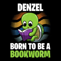 Denzel - Born To Be A Bookworm - Personalized Zipper Hoodie | Artistshot