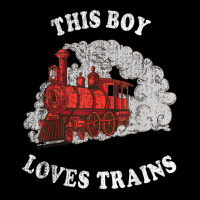 This Boy Loves Trains Locomotive Lover Wagon Boys Toddler Maternity Scoop Neck T-shirt | Artistshot