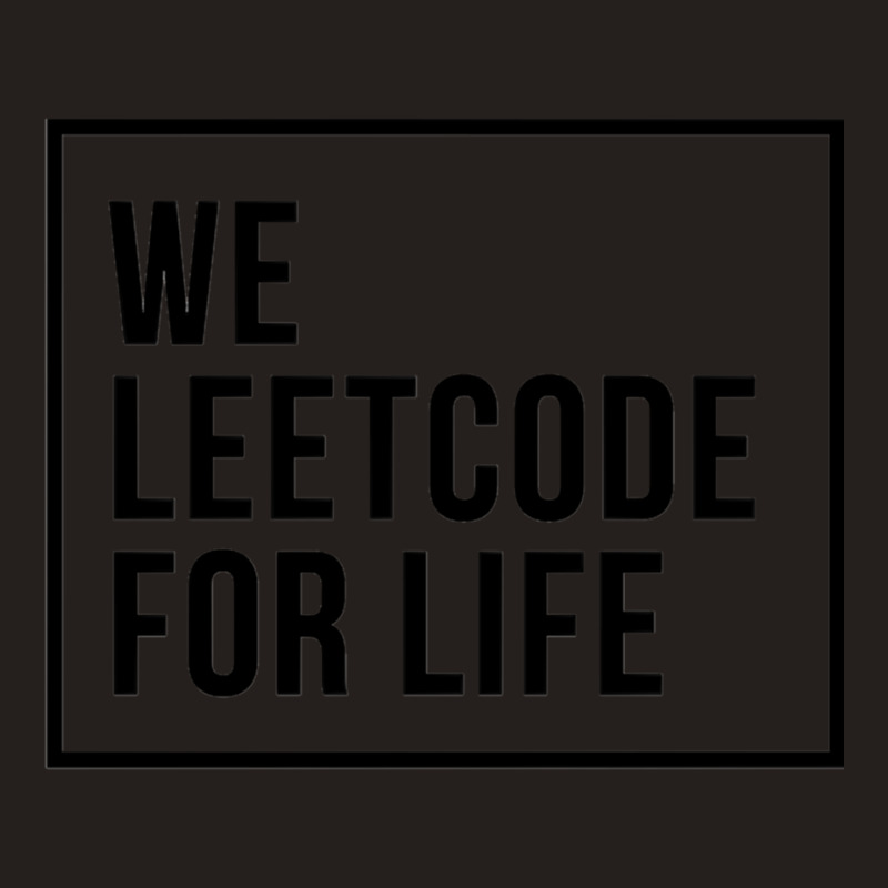 We Leetcode For Life Active Tank Top | Artistshot