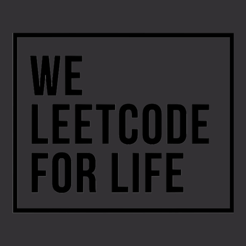 We Leetcode For Life Active Vintage Hoodie | Artistshot