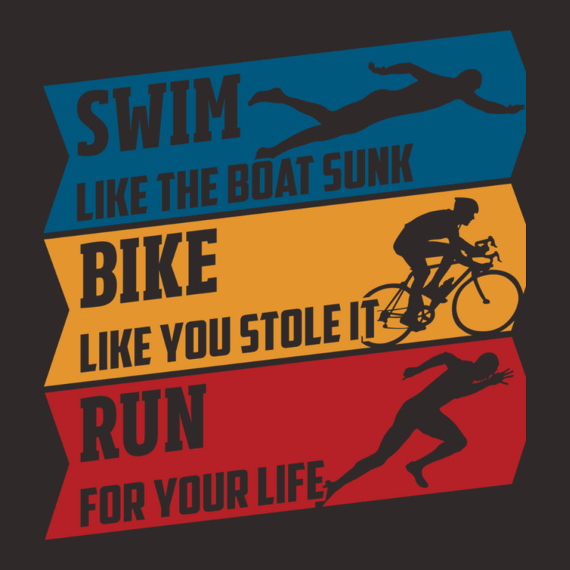 Swim  Run  Bike Racerback Tank by cm-arts | Artistshot