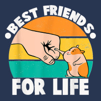 Best Friends For Life Hamster Funny Tee For Hamsters Lovers Ladies Denim Jacket | Artistshot