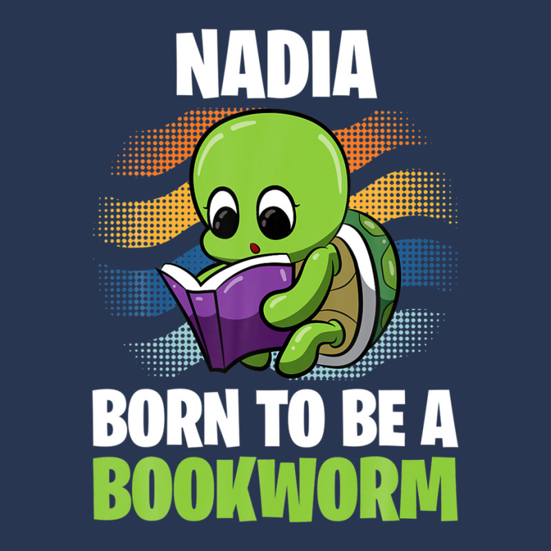 Nadia - Born To Be A Bookworm - Personalized Men Denim Jacket | Artistshot