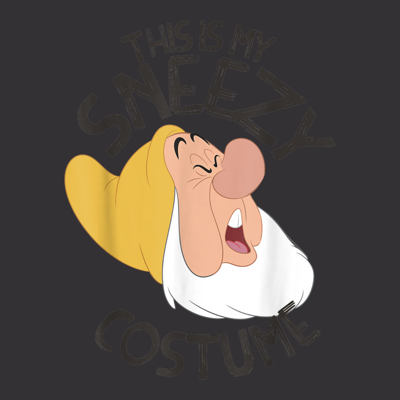 Funny Snow White This Is My Sneezy Costume Halloween Vintage Hoodie | Artistshot