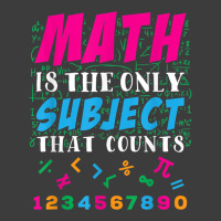 Math Is The Only Subject That Counts Math Teacher Gift Men's Polo Shirt | Artistshot