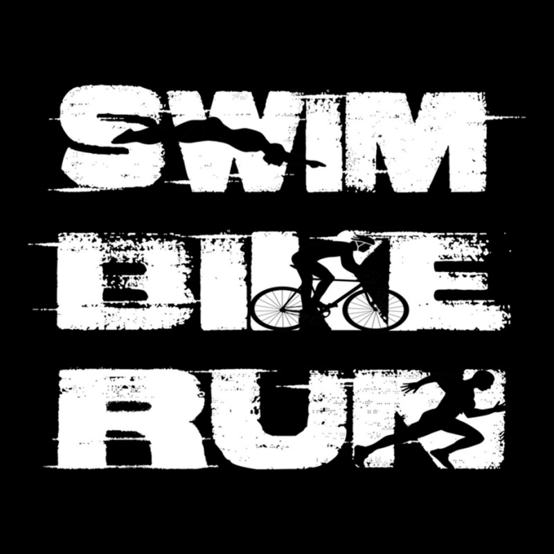 Swim, Bike, Run Triathlon Women's V-Neck T-Shirt by cm-arts | Artistshot