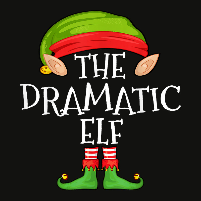 Xmas Dramatic Elf Matching Shirt, Women Christmas Family T Shirt Scorecard Crop Tee by cm-arts | Artistshot