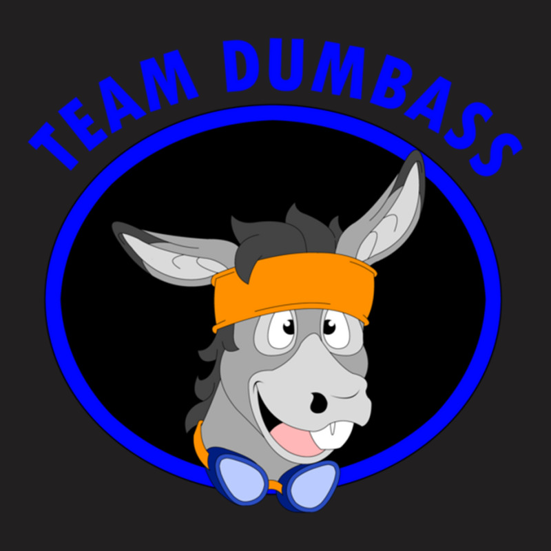 Team Dumbass Donkey Headshot T-Shirt by cm-arts | Artistshot