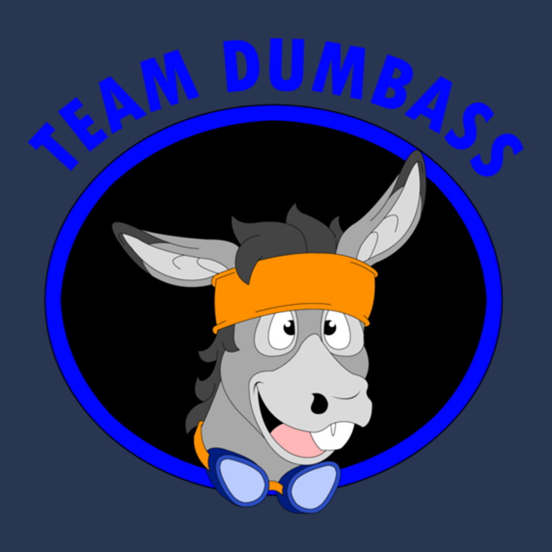 Team Dumbass Donkey Headshot Men Denim Jacket by cm-arts | Artistshot