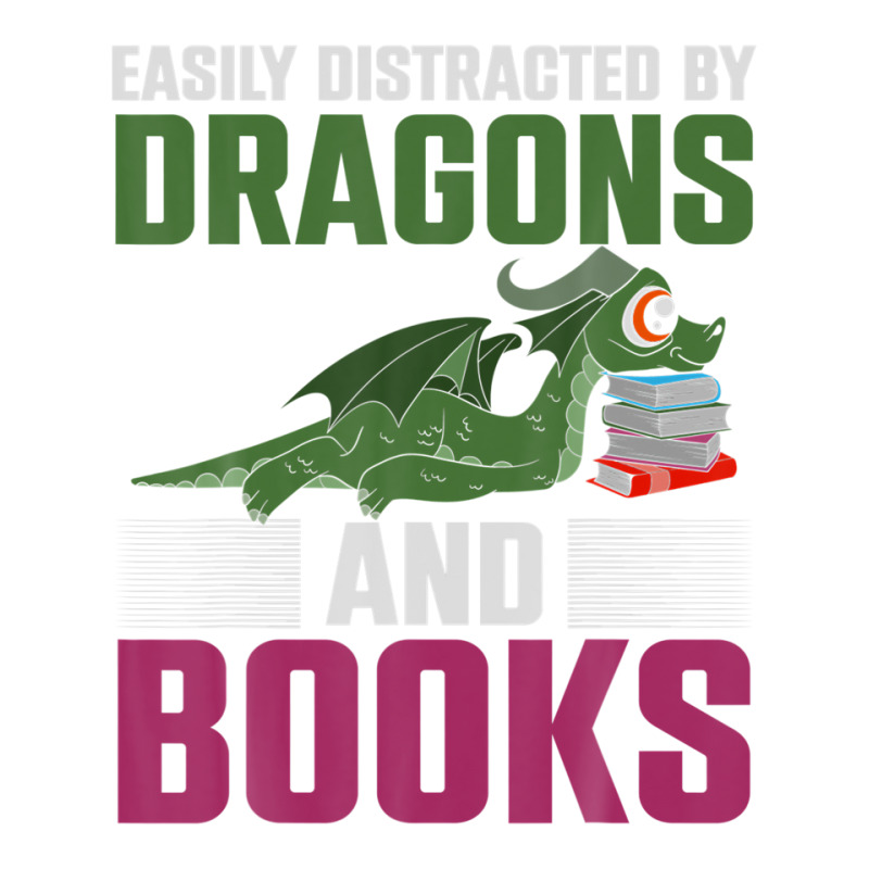 Fantasy Animal Dragon Book Reading Funny Book Dragon V-neck Tee | Artistshot