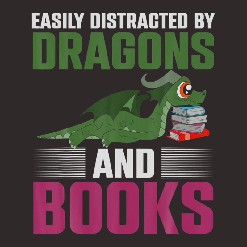 Fantasy Animal Dragon Book Reading Funny Book Dragon Racerback Tank by miliahpullom | Artistshot