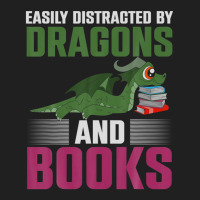 Fantasy Animal Dragon Book Reading Funny Book Dragon Ladies Polo Shirt | Artistshot