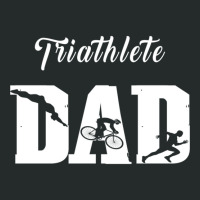 Triathlete Dad  Triathlon Women's Triblend Scoop T-shirt | Artistshot