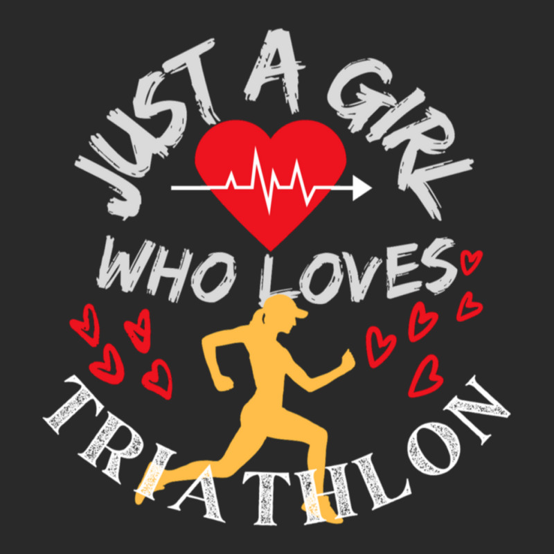 Triathlete Definition Just A  Who Loves Triathlon Printed hat by cm-arts | Artistshot