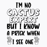 I_m No Cactus Expert But I Know A Prick When I See One, Gift Idea, Fun T-shirt | Artistshot