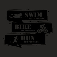 Triathlon Ladies Fitted T-shirt | Artistshot