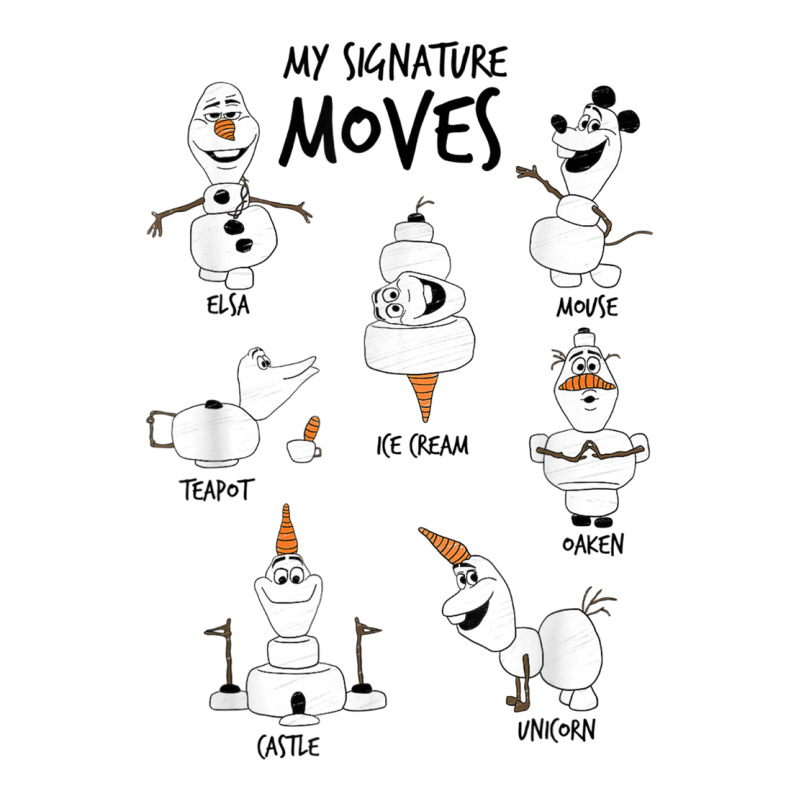 Funny Frozen 2 Olaf My Signature Moves 3/4 Sleeve Shirt | Artistshot