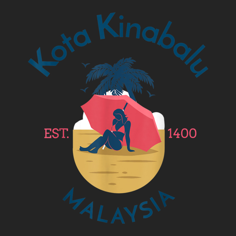 Kota Kinabalu Malaysia T Shirt 3/4 Sleeve Shirt by cm-arts | Artistshot