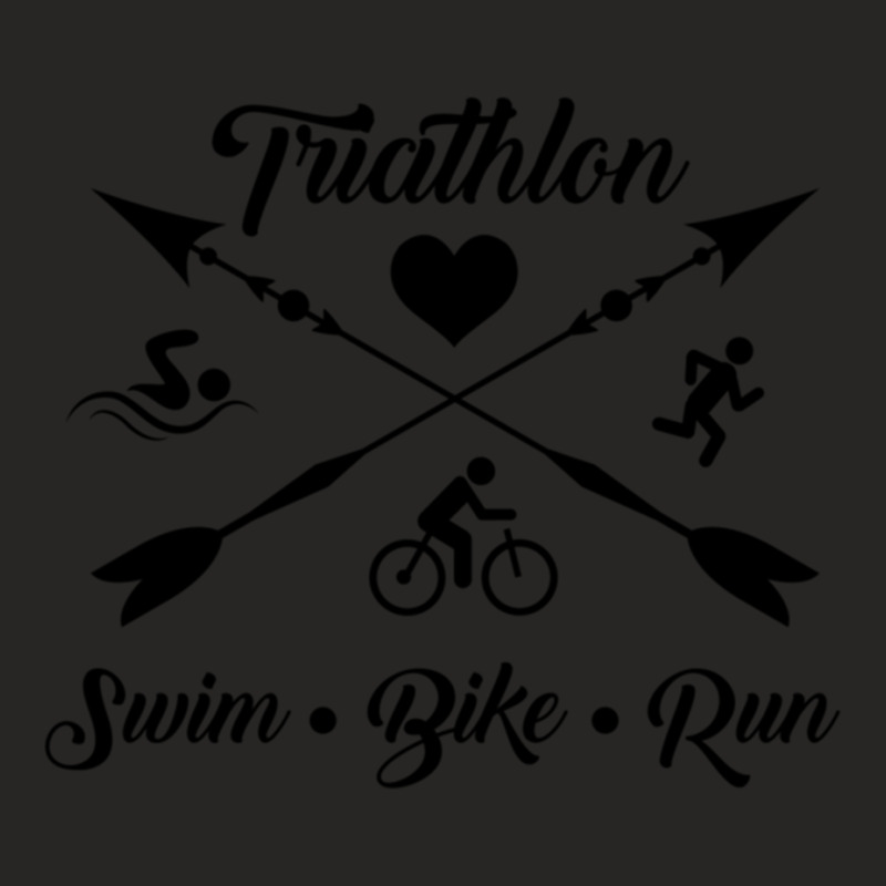 Triathlon Ladies Fitted T-Shirt by cm-arts | Artistshot