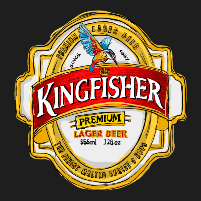 Kingfisher Lager Pop Classic T-shirt by karenfisher | Artistshot