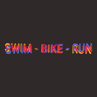 Swim Bike Run, Triathlon Pop Art Racerback Tank | Artistshot