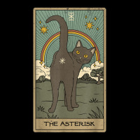 Tarot Card Cat The Asterisk Cosmic Graphic Women's V-neck T-shirt | Artistshot