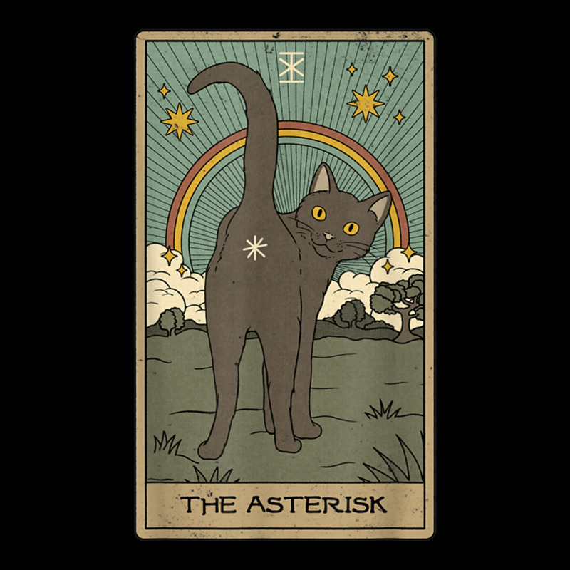 Tarot Card Cat The Asterisk Cosmic Graphic Women's V-Neck T-Shirt by ReginaldLewisMay | Artistshot