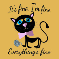 Its Fine Im Fine Everything Is Fine Vintage Hoodie And Short Set | Artistshot