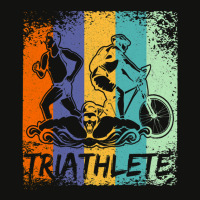 Triathlete  Swimming, Cycling And Running Triathlon Scorecard Crop Tee | Artistshot