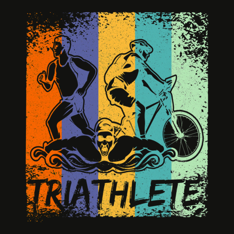 Triathlete  Swimming, Cycling And Running Triathlon Scorecard Crop Tee by cm-arts | Artistshot