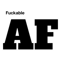 Fuckable Af (as Fuck) Shirt, Mug, Tote, And More! Women's V-neck T-shirt | Artistshot