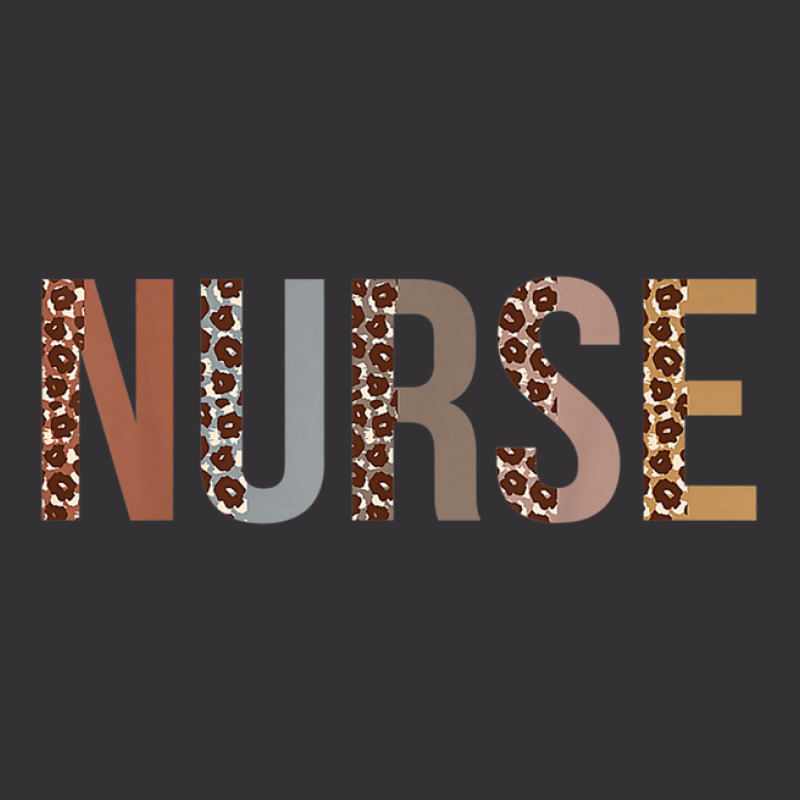 Leopard Nurse Day Appreciation Nurse Week For Women For Work Vintage Hoodie by edahisiskey | Artistshot