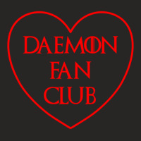 Daemon Fan Club Ladies Fitted T-shirt | Artistshot