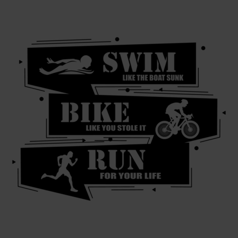 Triathlon Vintage T-Shirt by cm-arts | Artistshot