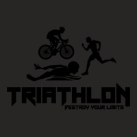 Triathlon Ladies Fitted T-shirt | Artistshot