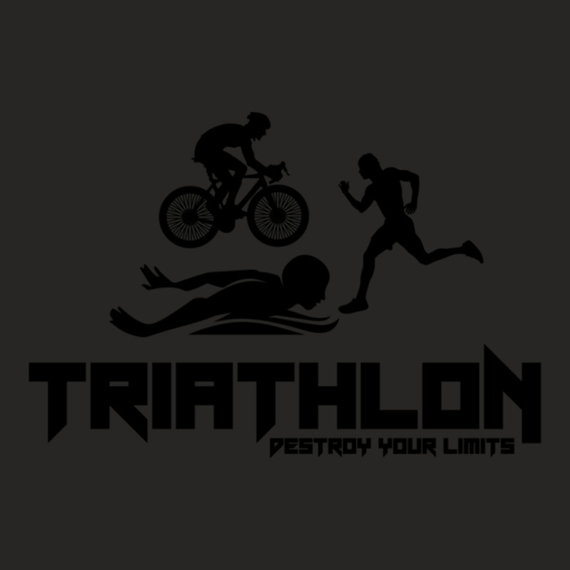 Triathlon Ladies Fitted T-Shirt by cm-arts | Artistshot