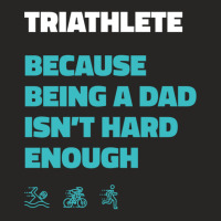 Triathlon Dad Ladies Fitted T-shirt | Artistshot