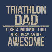 Triathlon Dad  Like A Normal Dad Just Way More Awesome  Triathlete Fat Ladies Denim Jacket | Artistshot