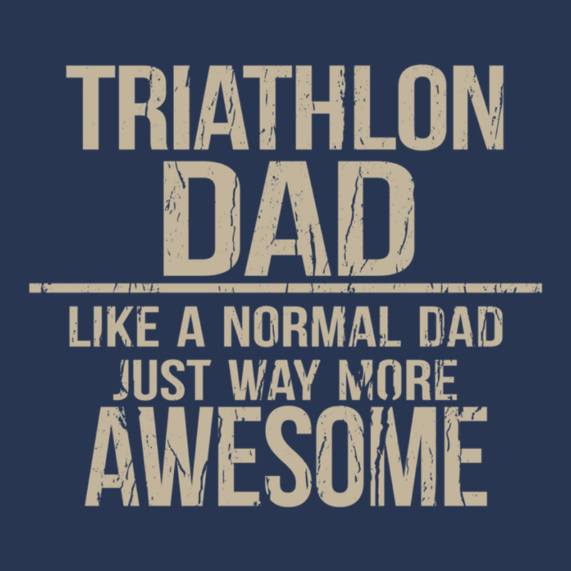 Triathlon Dad  Like A Normal Dad Just Way More Awesome  Triathlete Fat Ladies Denim Jacket by cm-arts | Artistshot