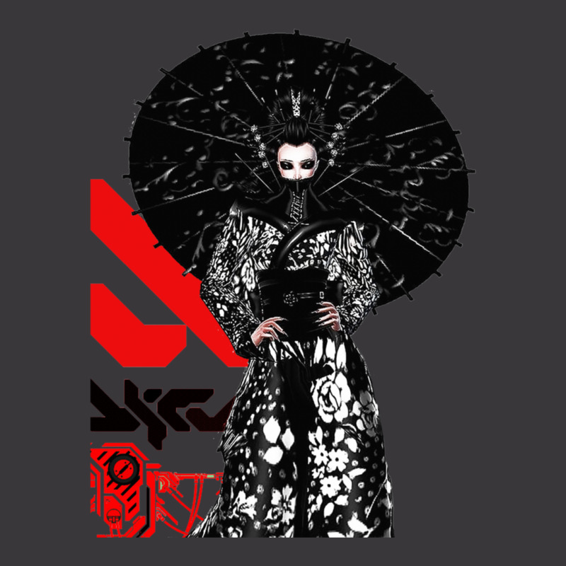 Cyberpunk Geisha Futurist Urban Style Ladies Curvy T-Shirt by cm-arts | Artistshot