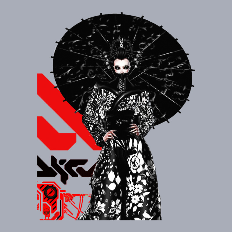 Cyberpunk Geisha Futurist Urban Style Tank Dress by cm-arts | Artistshot