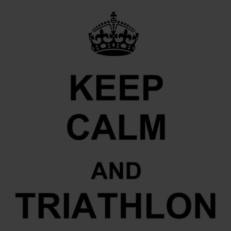 Keep Calm And Triathlon Men's Polo Shirt by cm-arts | Artistshot