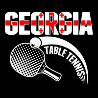 Georgia Table Tennis Lovers Support Georgian Ping Pong Team Long Sleev Adjustable Cap | Artistshot