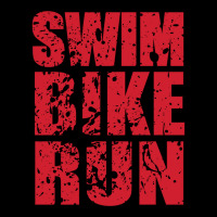 Swim Bike Run, Triathlon Adjustable Cap | Artistshot