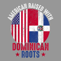 American Raised With Dominican Roots Dominican Republic Flag T Shirt Women's V-neck T-shirt | Artistshot