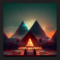 Cyberpunk Pyramids Of Ancient Egypt T-shirt | Artistshot